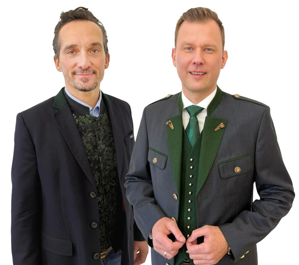 Bürgermeister und 2. Vizebürgermeister von Leibnitz im Portrait